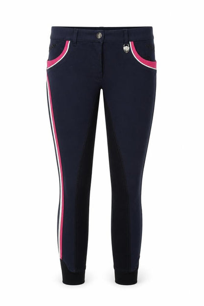 Womens UK Size 34 Preworn Regular Fit  Blue Trousers