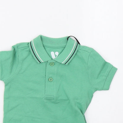 Very Boys Green Basic Casual Size 3-6 Months