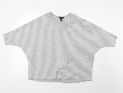 New Look Womens Grey   Top Pyjama Top Size M