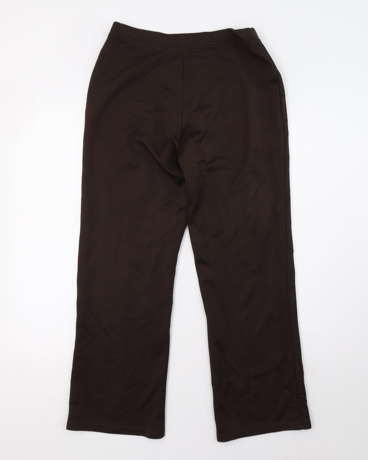 Womens UK Size 10 Classics Regular Fit  Brown Trousers