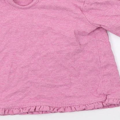 George Girls Pink   Basic T-Shirt Size 6-9 Months