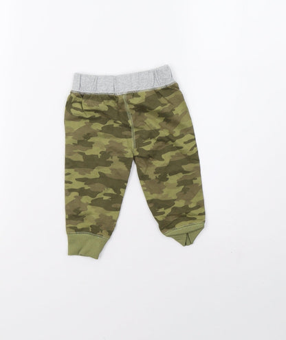 carters Baby Green Camouflage  Sweatpants Trousers Size 6-9 Months