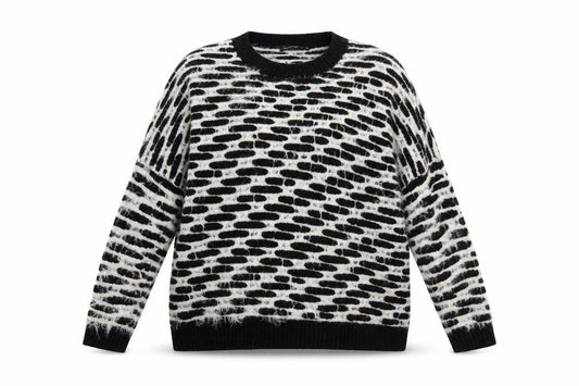 Womens UK Size L QED London Black Pullover Jumper
