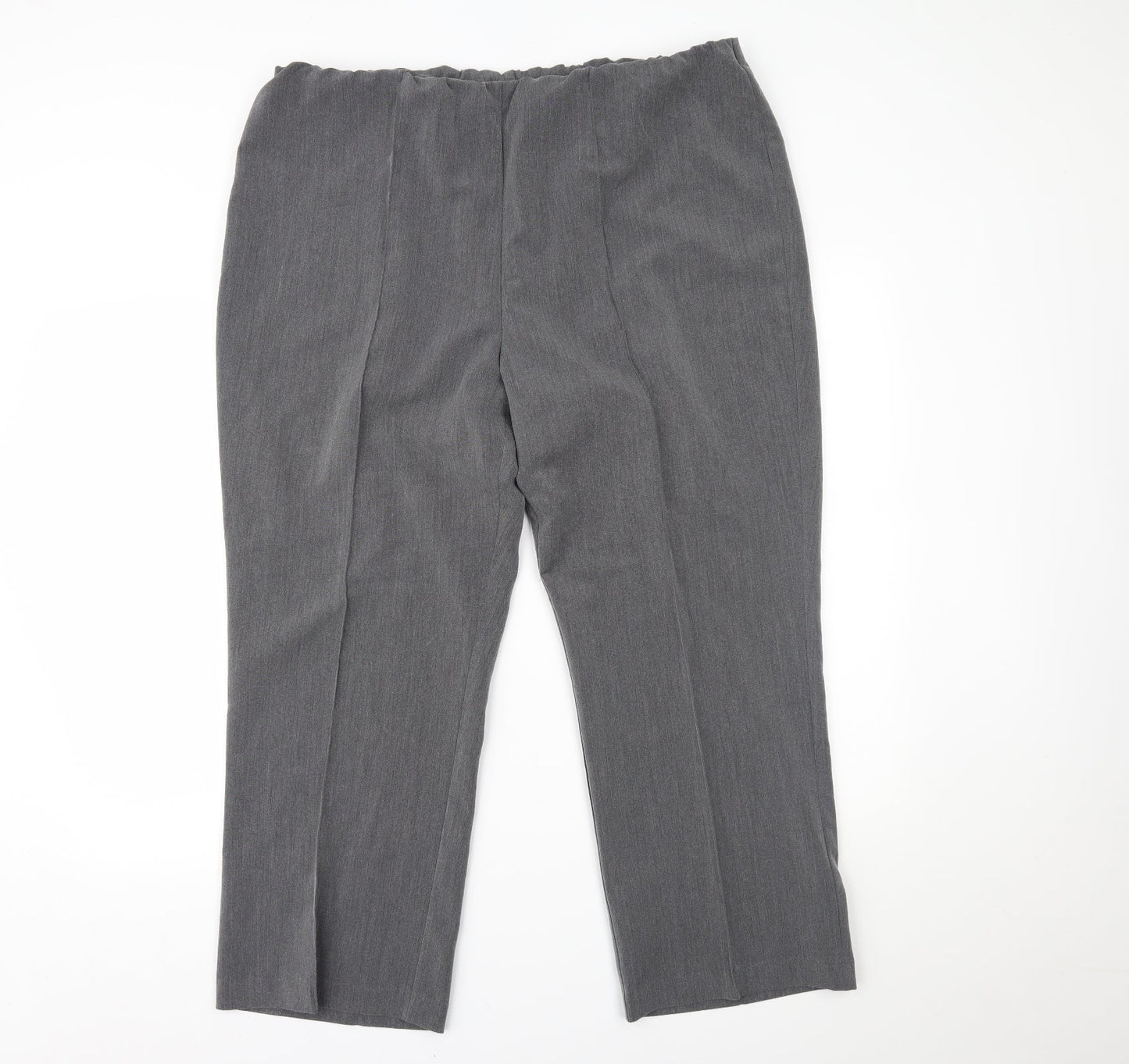 Bonmarché Womens Grey   Trousers  Size 20 L24 in