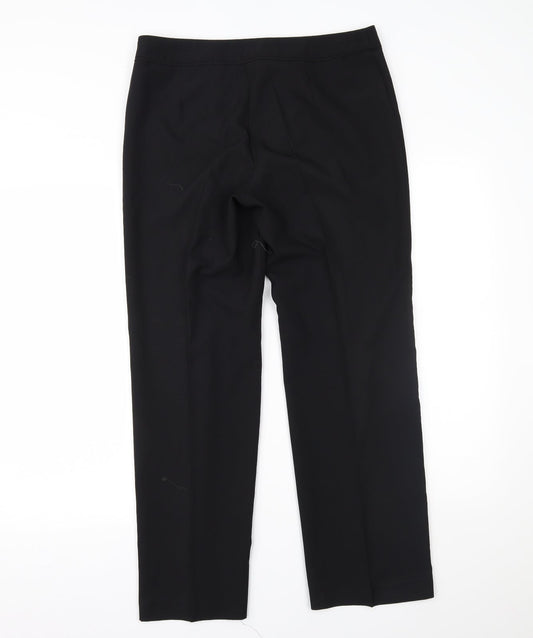 F&F Womens Black   Trousers  Size 10 L27 in