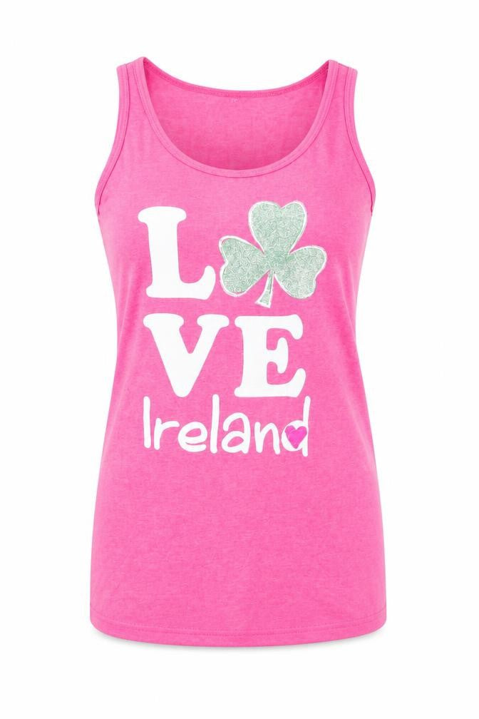 Womens UK Size M Preworn Pink Camisole Tank