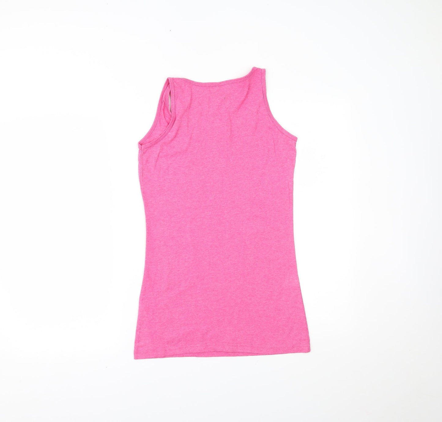 Womens UK Size M Preworn Pink Camisole Tank