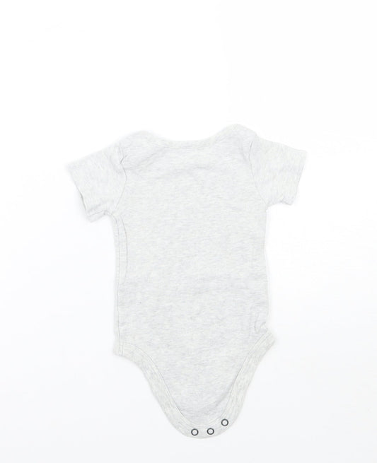 TU Baby Grey   Babygrow One-Piece Size 6-9 Months