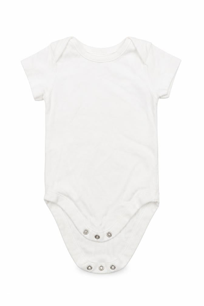 Marks & Spencer Girls White   Babygrow One-Piece Size 6-9 Months