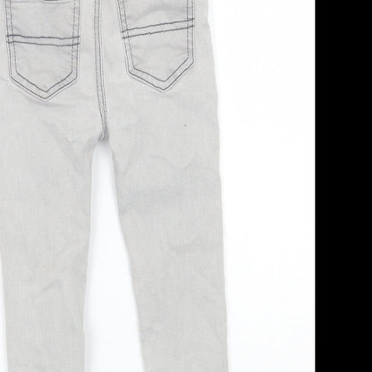 Denim & Co. Baby Grey   Capri Jeans Size 18-24 Months