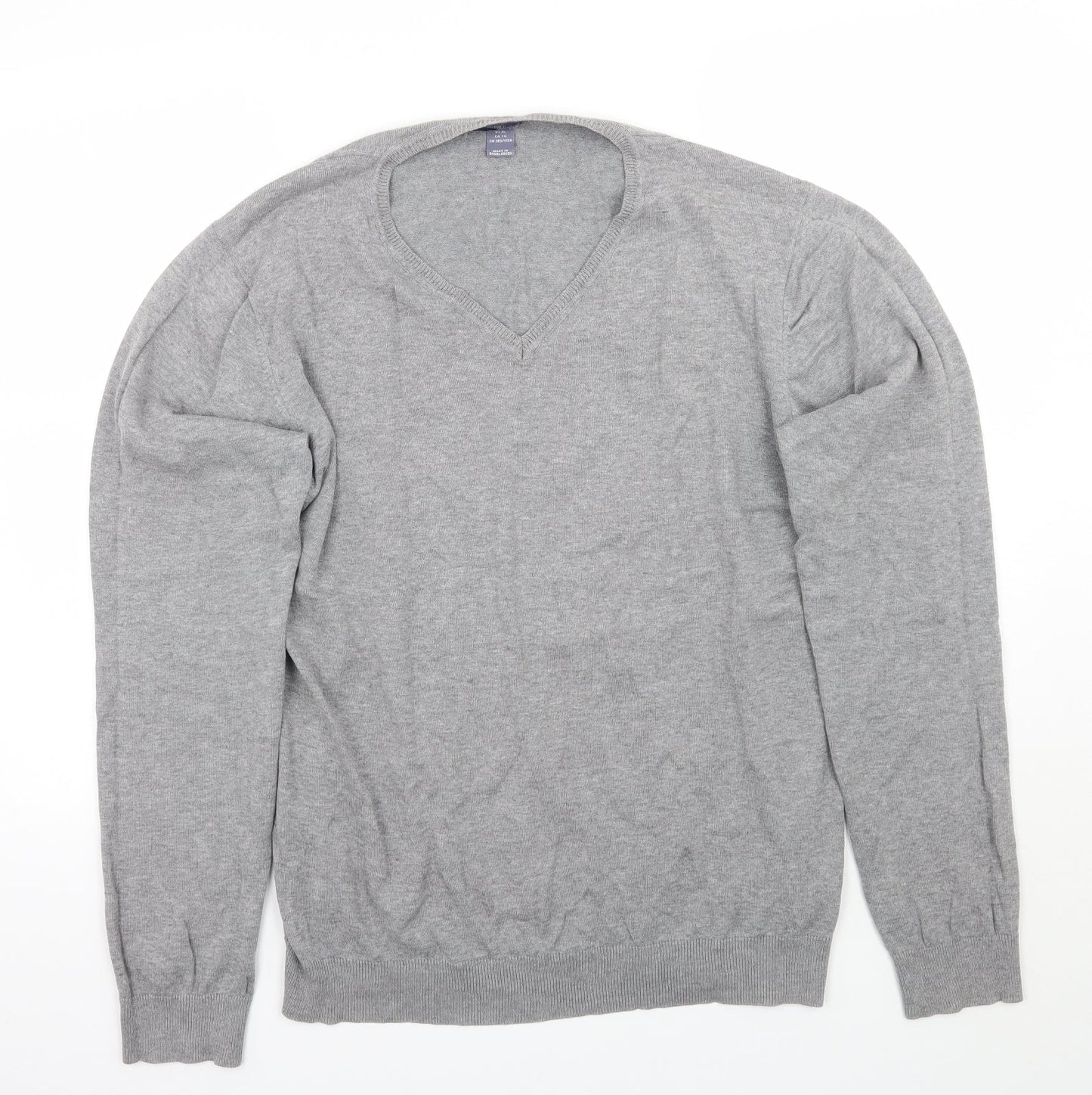 H&M Mens Grey   Pullover Jumper Size XL