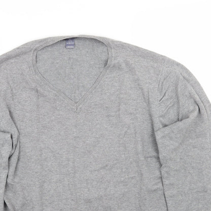 H&M Mens Grey   Pullover Jumper Size XL