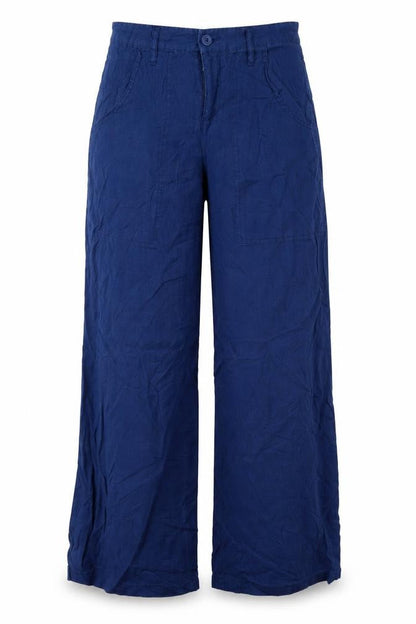 Womens UK Size 36 KappAhl Regular Fit  Blue Trousers
