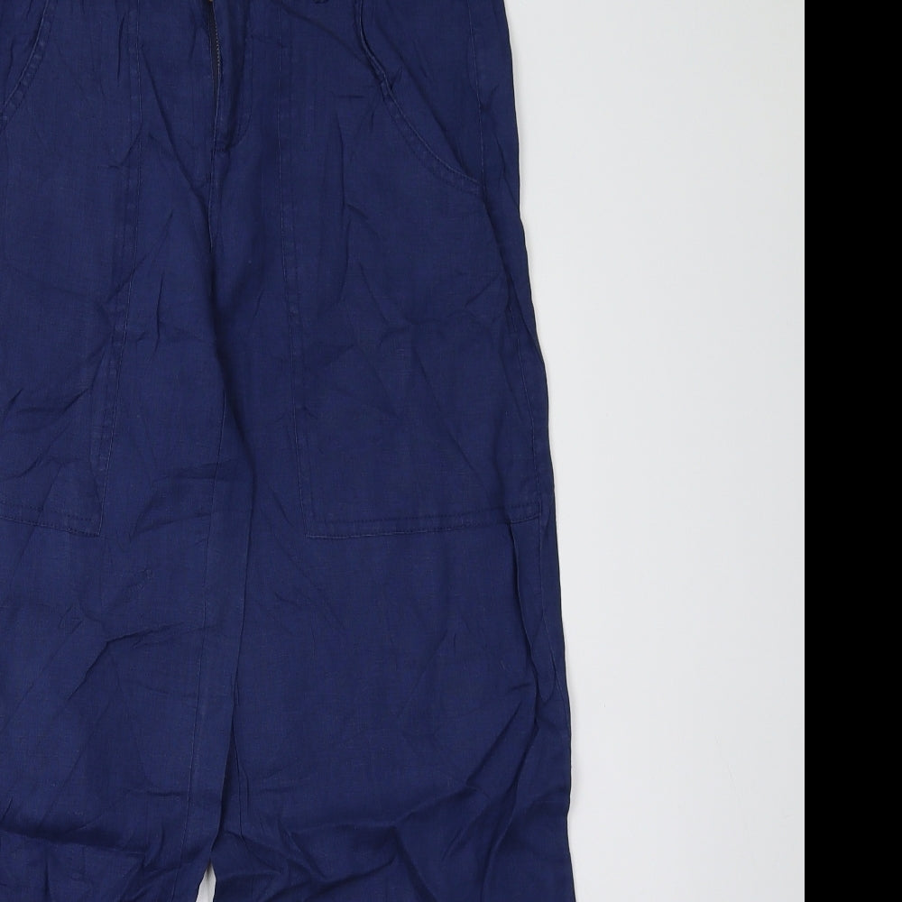 Womens UK Size 36 KappAhl Regular Fit  Blue Trousers