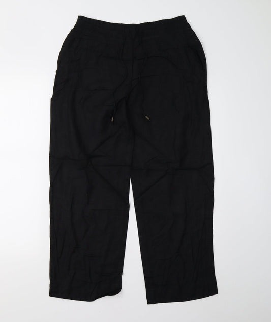 Anthology Womens Black   Trousers  Size 12 L25 in