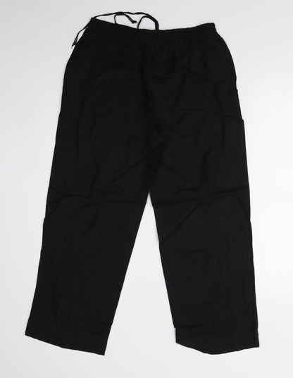Anthology Womens Black   Trousers  Size 12 L25 in