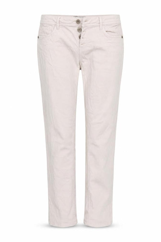 Womens UK Size 10 Blue Motion Regular Fit Straight Ivory Jeans