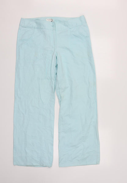 Bijenkorf Womens Blue  Denim Straight Jeans Size 12 L29 in