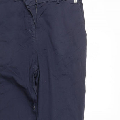 Christian Berg Womens Blue   Chino Trousers Size 12 L27 in