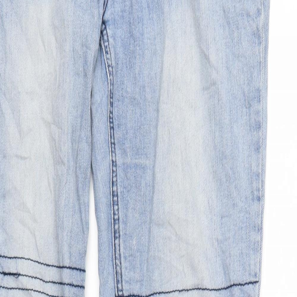 Sisters point Womens Blue  Denim Straight Jeans Size M L29 in