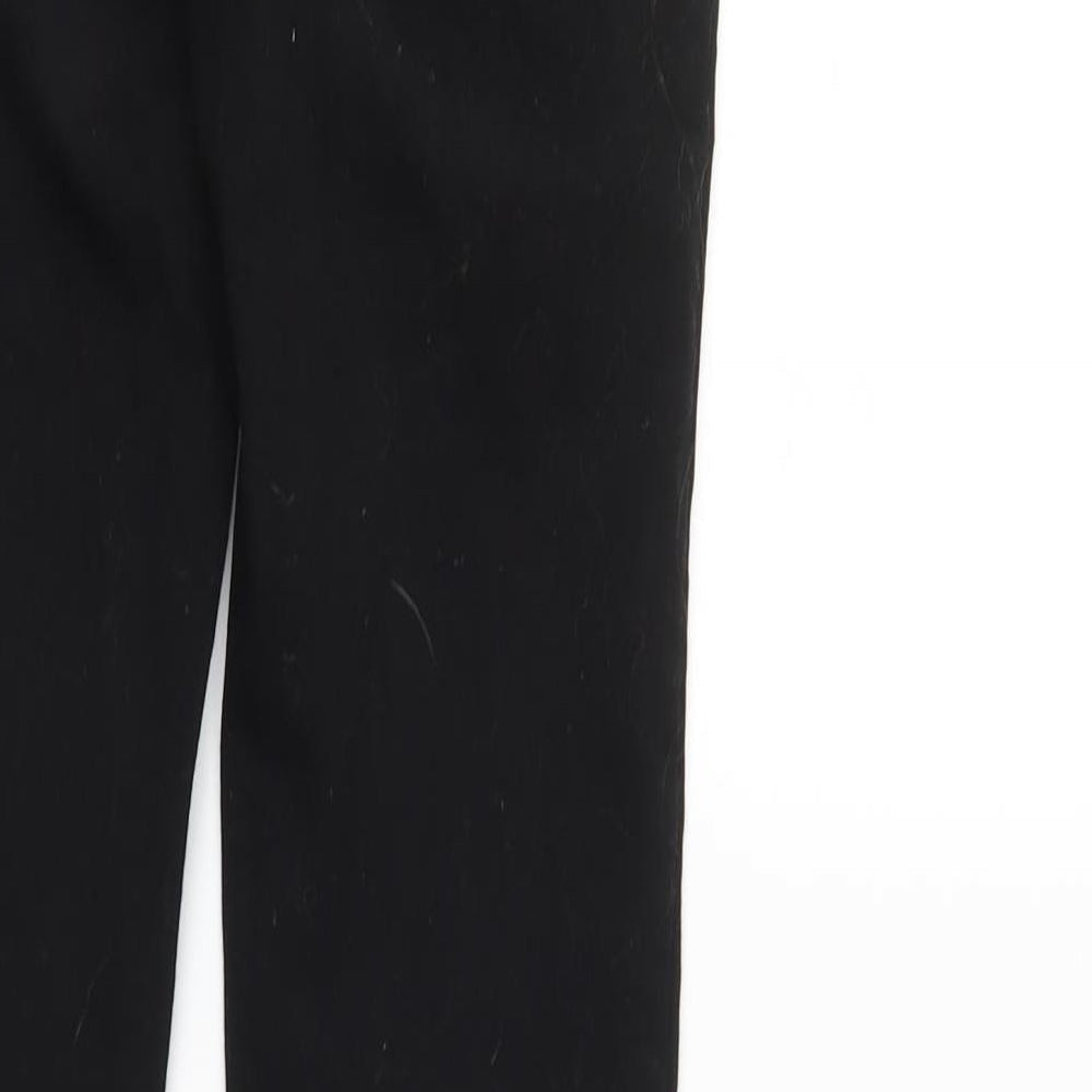 Denim & Co. Womens Black  Denim Straight Jeans Size 8 L32 in