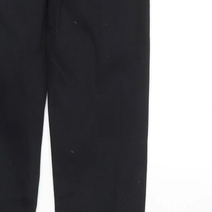 Womens UK Size 8 Divided Regular Fit Straight Black Jeans