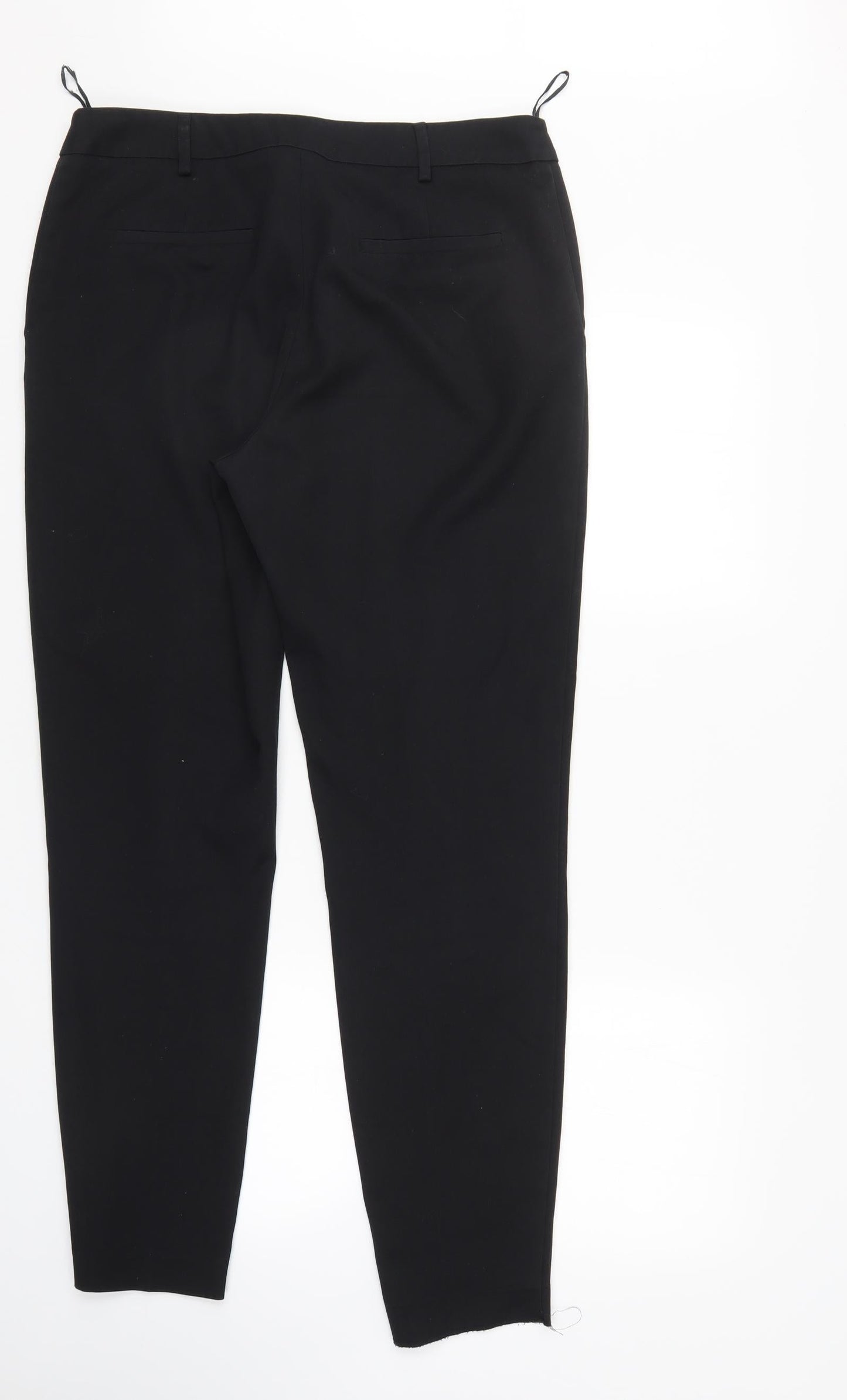 TU Womens Black   Trousers  Size 12 L30 in