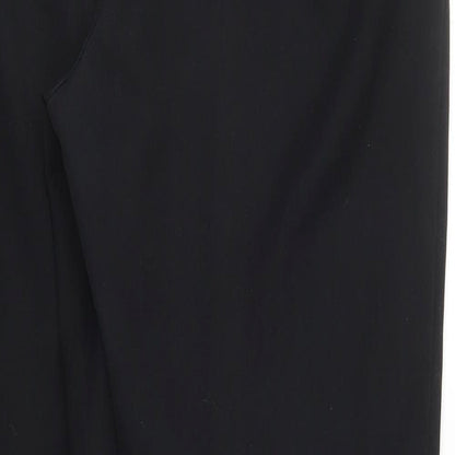 TU Womens Black   Trousers  Size 12 L30 in