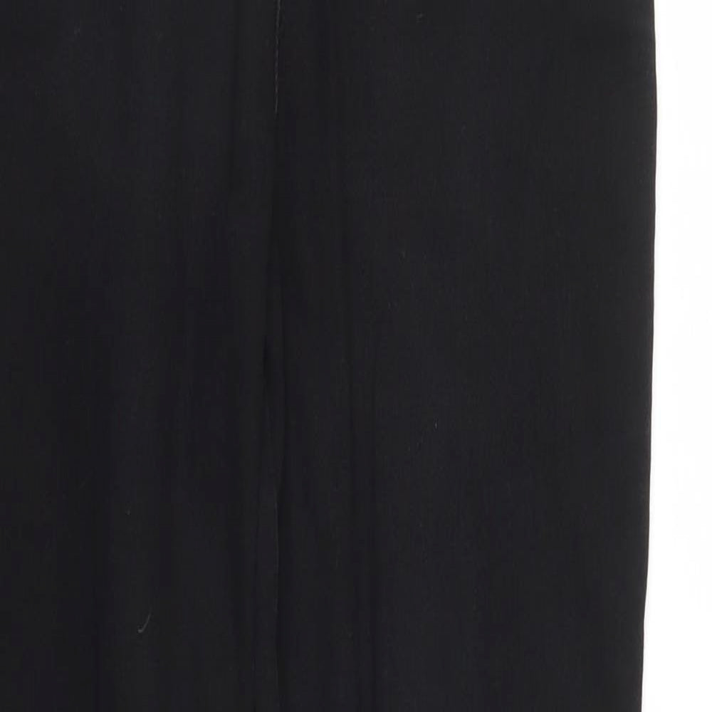 Denim & Co. Womens Black  Denim Tapered Jeans Size 10 L27 in