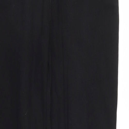 Denim & Co. Womens Black  Denim Tapered Jeans Size 10 L27 in