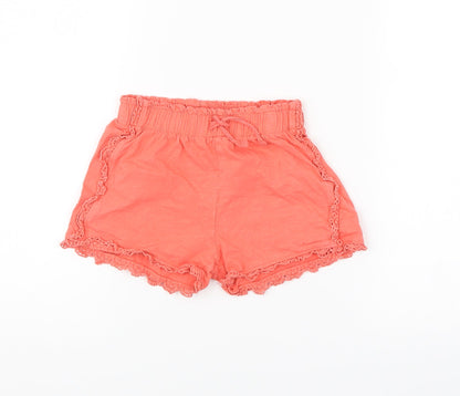 TU Girls Orange    Shorts Size 6 Years