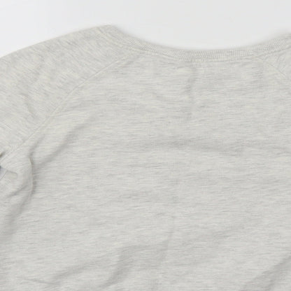 NEXT Girls Grey   Pullover Sweatshirt Size 6 Years