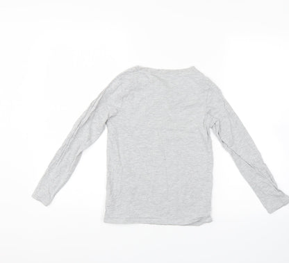 NEXT Girls Grey   Pullover Jumper Size 10 Years