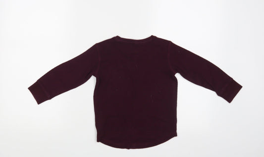 NEXT Boys Purple   Basic T-Shirt Size 2-3 Years