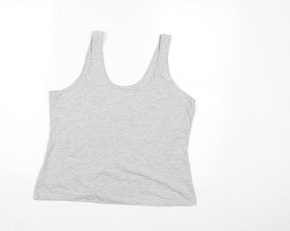 Primark Womens Grey   Top Pyjama Top Size M