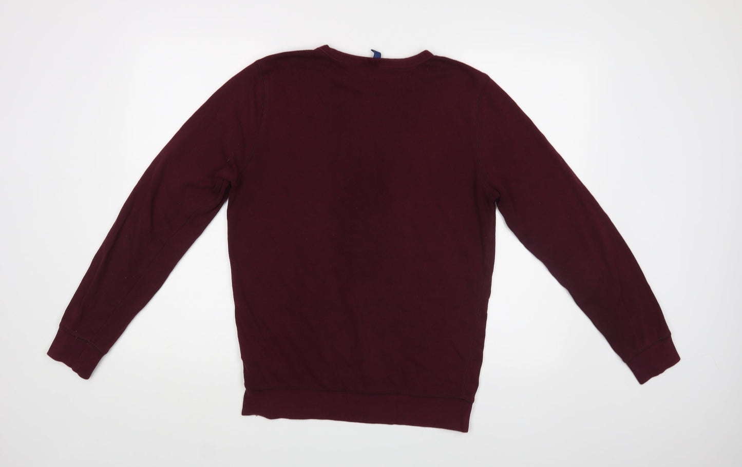 Mens UK Size S H&M Purple Pullover Sweatshirt