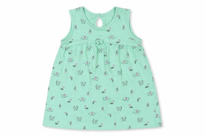 George Baby Green Geometric  A-Line  Size 18-24 Months