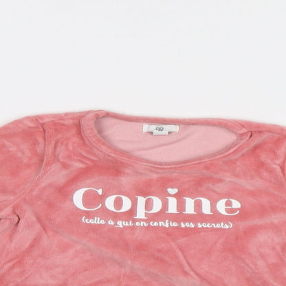 La Redoute Girls Pink   Pullover Sweatshirt Size 2-3 Years