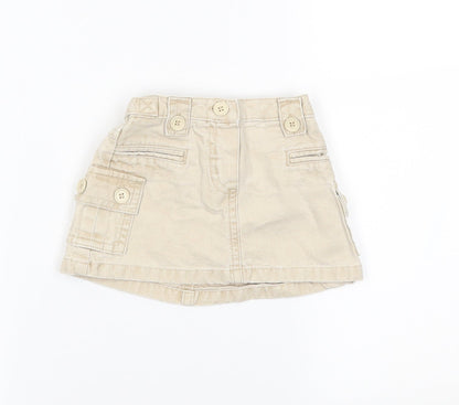 NEXT Girls Beige   A-Line Skirt Size 3-6 Months