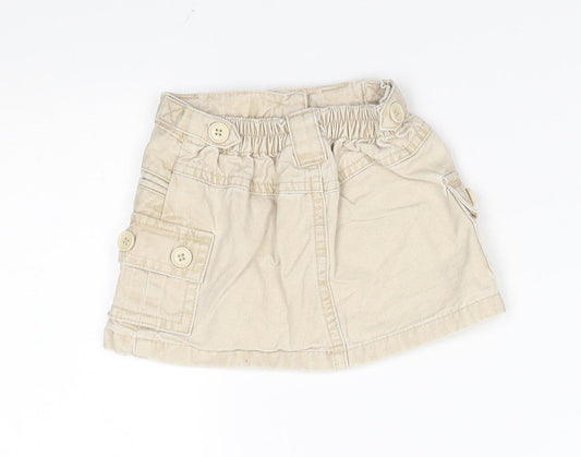 NEXT Girls Beige   A-Line Skirt Size 3-6 Months