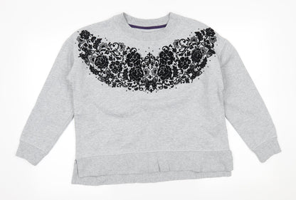 TU Womens Grey   Pullover Jumper Size 14