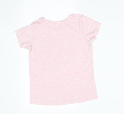 Primark Girls Pink    Pyjama Top Size 6-7 Years