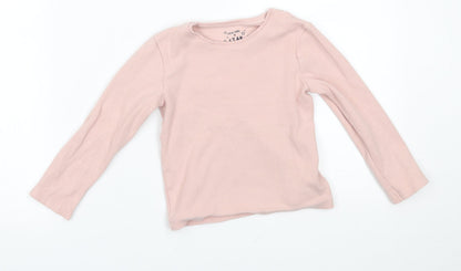 F&F Girls Pink   Pullover Jumper Size 5-6 Years