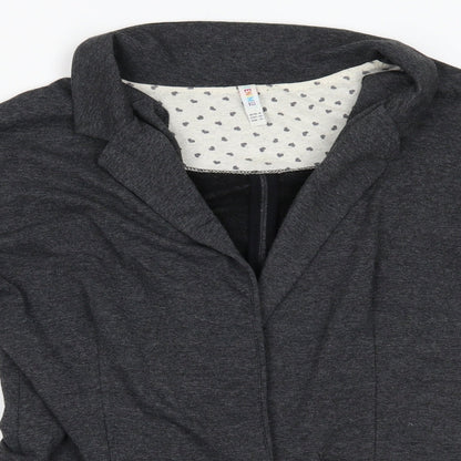Denim co Womens Grey   Jacket Blazer Size 16  -