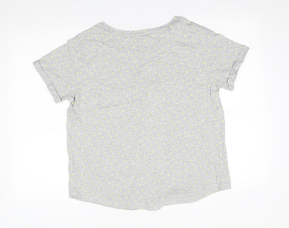 NEXT Womens Grey    Pyjama Top Size M  -
