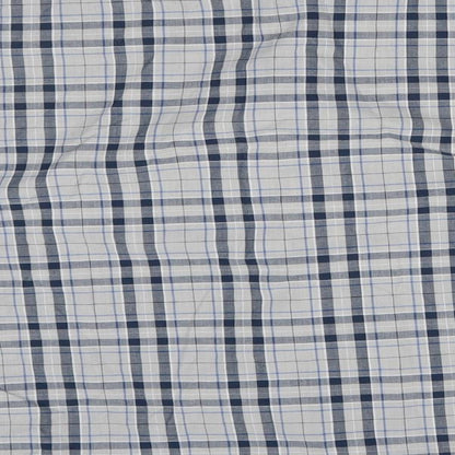 Mens UK Size L Peacocks Grey  Button-Up Long Sleeve Casual Shirt