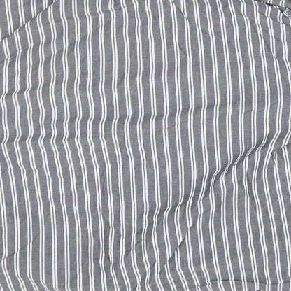 cedarwood state Mens Grey Striped   Button-Up Size M