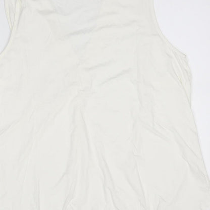 Womens UK Size XL Bodyflirt White Basic Blouse