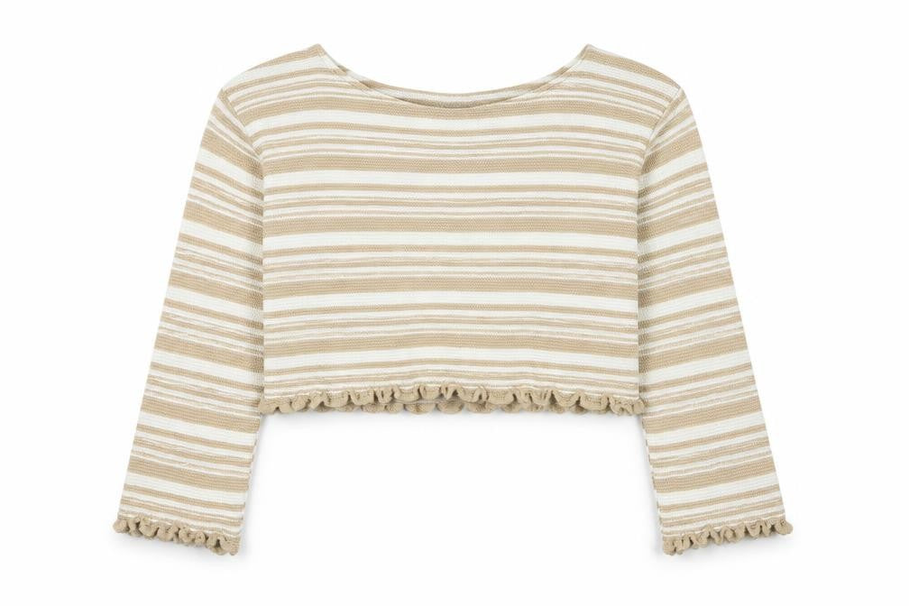 Womens UK Size M Nasty Gal Beige Pullover Jumper