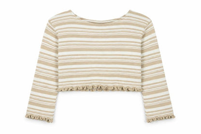 Womens UK Size M Nasty Gal Beige Pullover Jumper